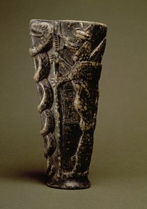 Coppa per libagioni del principe Gudea, dedicata al suo dio personale Ningishzida, da Telloh, antica Girsu, c.2150 a.C. da Unbekannt