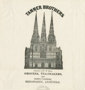 Lichfield Cathedral - Facciata Ovest da Unbekannt