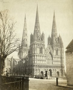Cattedrale di Lichfield OP08956 da Unbekannter Künstler