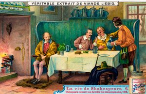 Vita di William Shakespeare da Unbekannter Künstler