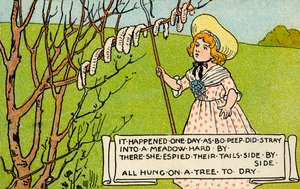Little Bo Peep da Unbekannter Künstler