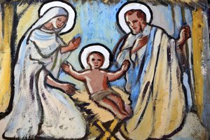 Cattedrale del Sacro Cuore di Lomé. La Natività. Lomé. Togo da Unbekannt