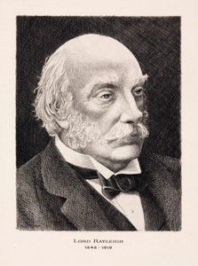 Lord Rayleigh, matematico e fisico inglese da Unbekannt