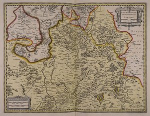 Lotharingia septentrionalis  Loraine intorno a Sept.ion da Unbekannter Künstler