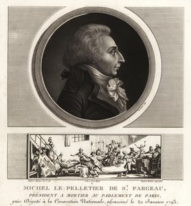 Louis-Michel le Peletier, Marchese di Saint-Fargeau (1760-1793), politico francese e martire della Rivoluzione Francese