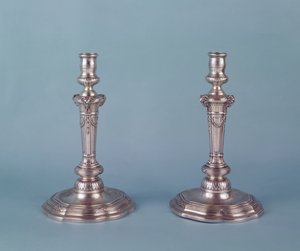 Candelabri in argento di Luigi XV