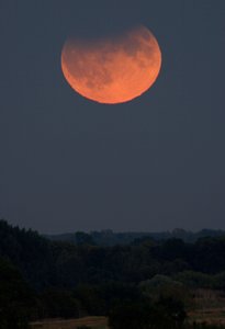Eclissi lunare, Regno Unito, 7 settembre 2006