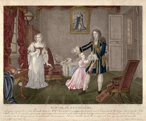 Madame de Lavallière, Parigi, c.1825 da Unbekannter Künstler