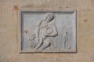 Madonna, Abbazia di Santa Maria del Pero, Monastier, Veneto, Italia da Nicolas Liez