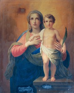 Madonna con bambino da Unbekannter Künstler