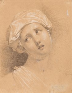 Testa di ragazza con cappellino