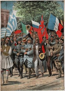 Manifestazione a Salonicco