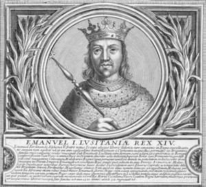 Manuele I del Portogallo (litografia) da Unbekannt