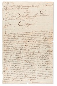 Lettera manoscritta firmata 