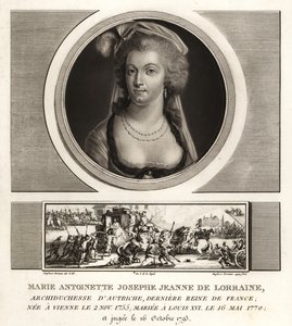 Maria Antonietta, ultima regina di Francia da Unbekannt
