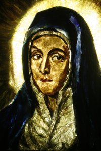 Mater Dolorosa (dettaglio) da Unbekannt