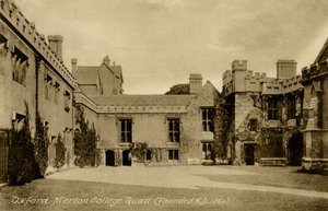 Merton College, Oxford da Unbekannter Künstler