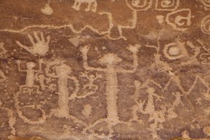 Mesa Verde, Petroglifi americani Anasazi o Pueblo ancestrali