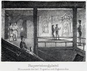 Miniera di sale: Monumento di San Ruperto e San Sigismondo, a Durrnberg, Austria