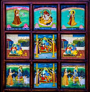 Miniatura, arti e mestieri in Rajasthan, Rajasthan, India, Asia da Unbekannter Künstler