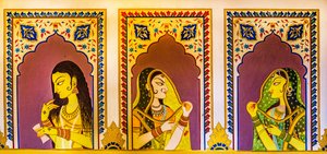 Miniatura, arti e mestieri in Rajasthan, India, Asia da Unbekannter Künstler