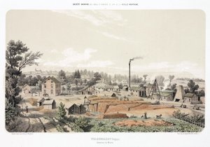 Estrazione di minerale di zinco, Welkenraedt, Belgio