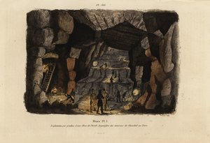 Estrazione di piombo e argento nelle montagne dell