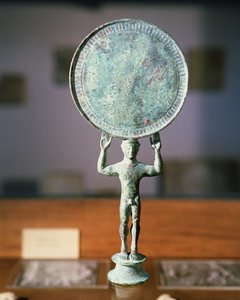 Specchio, greco, V secolo a.C.