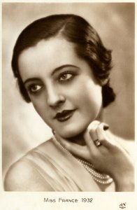 Miss Francia 1932 da Unbekannt