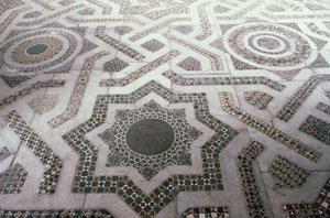 Pavimento a mosaico nella Cattedrale di Monreale, Sicilia da Unbekannt