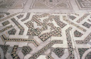 Pavimento a mosaico nella Cattedrale di Monreale, Sicilia da Unbekannt