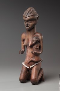 Figura di madre e bambino, fine 1800-inizio 1900 da Unbekannt