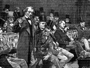 Il signor Disraeli alla Camera dei Comuni