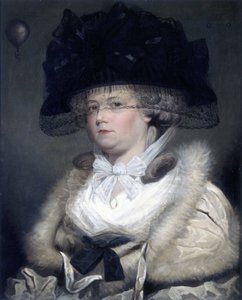 Mrs Sage, la prima donna inglese aeronauta da Unbekannt