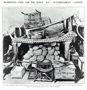 Cibo mummificato per il 