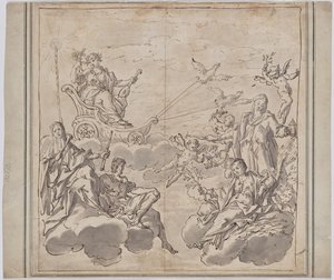 Scena mitologica da Unbekannter Künstler