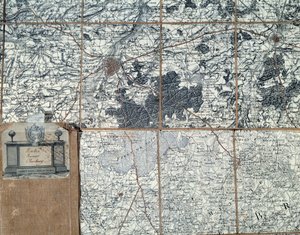 Guerra napoleonica. Mappa dello Stato Maggiore di Napoleone I da Unbekannt