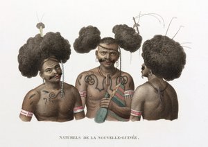 Nativi della Nuova Guinea da Unbekannt