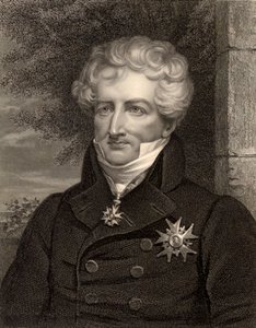 Naturalista Georges Cuvier, Parigi, Francia, c.1810 (foto b/n) da Unbekannt