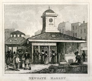 Mercato di Newgate da Unbekannt