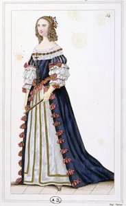 Ninon de Lenclos da Unbekannter Künstler