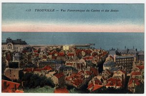 Trouville: vista panoramica del casinò e dei moli da William M. Timlin