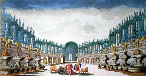Ulisse con Circe che trasforma il suo equipaggio in animali da Unbekannter Künstler