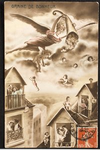 Vecchia cartolina/Seme di felicità da William M. Timlin
