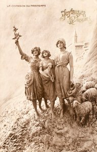 Canzone di primavera, Bergere, Pecore da William M. Timlin