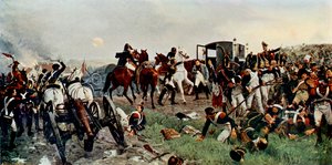 La sera della battaglia di Waterloo