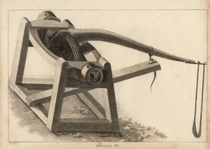 Onagro, un tipo di catapulta per proiettare pietre