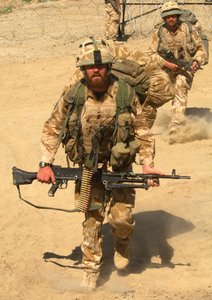 Operazione Glacier 4 nel distretto di Garmsir, Helmand (Op Herrick V), Afghanistan da Unbekannt