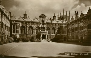 Oriel College, Oxford da Unbekannter Künstler