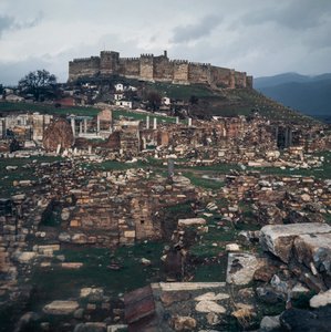 Castello ottomano di Ayasuluk, Selcuk, Provincia di Izmir, Turchia da Benjamin Baud